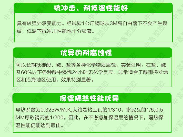 合成樹(shù)脂瓦優(yōu)勢(shì)